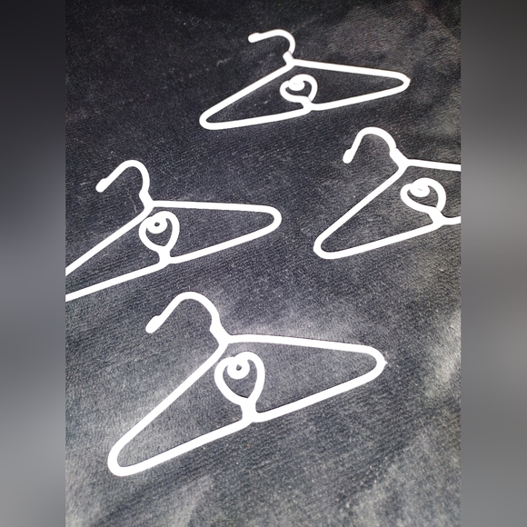 American Girl Metal Clothing Hangers Set of 4 - Picture 1 of 2